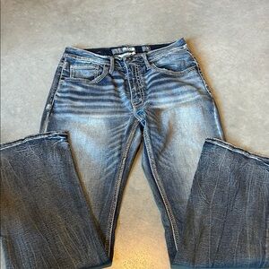 BKE Men's Bootcut Jeans - Classic Blue